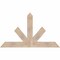 Ekena Millwork Saratoga Smooth Timber Gable Bracket, Douglas Fir, 60"W x 35"H x 3 1/2"D x 5 1/2"F, 14/12 Pitch GBW060X35X0406SAR00SDF - alternate 1